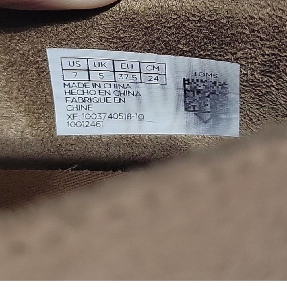 Toms Shaye Suede Bootie Light Pink 7 - Picture 5 of 5